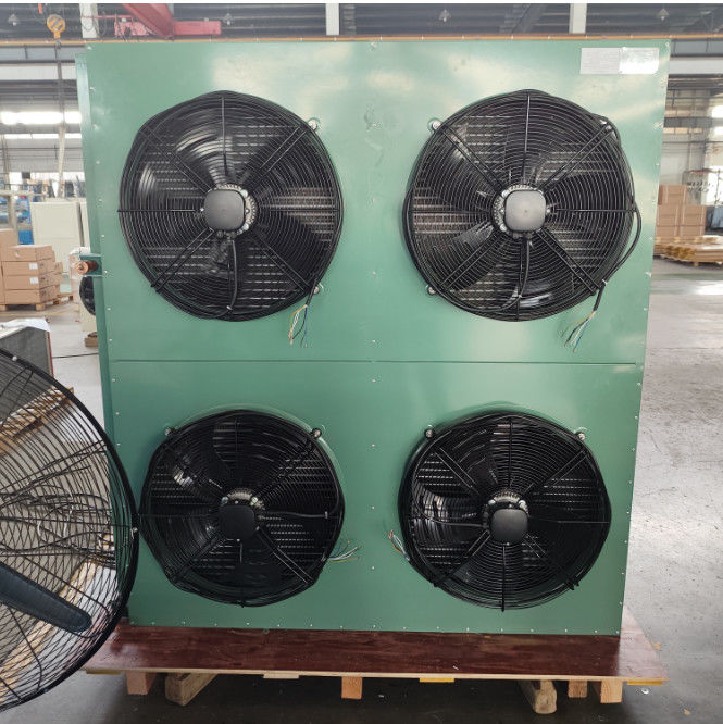 H-type flat-outlet air-cooled condenser with 1 year warranty for cold room applications