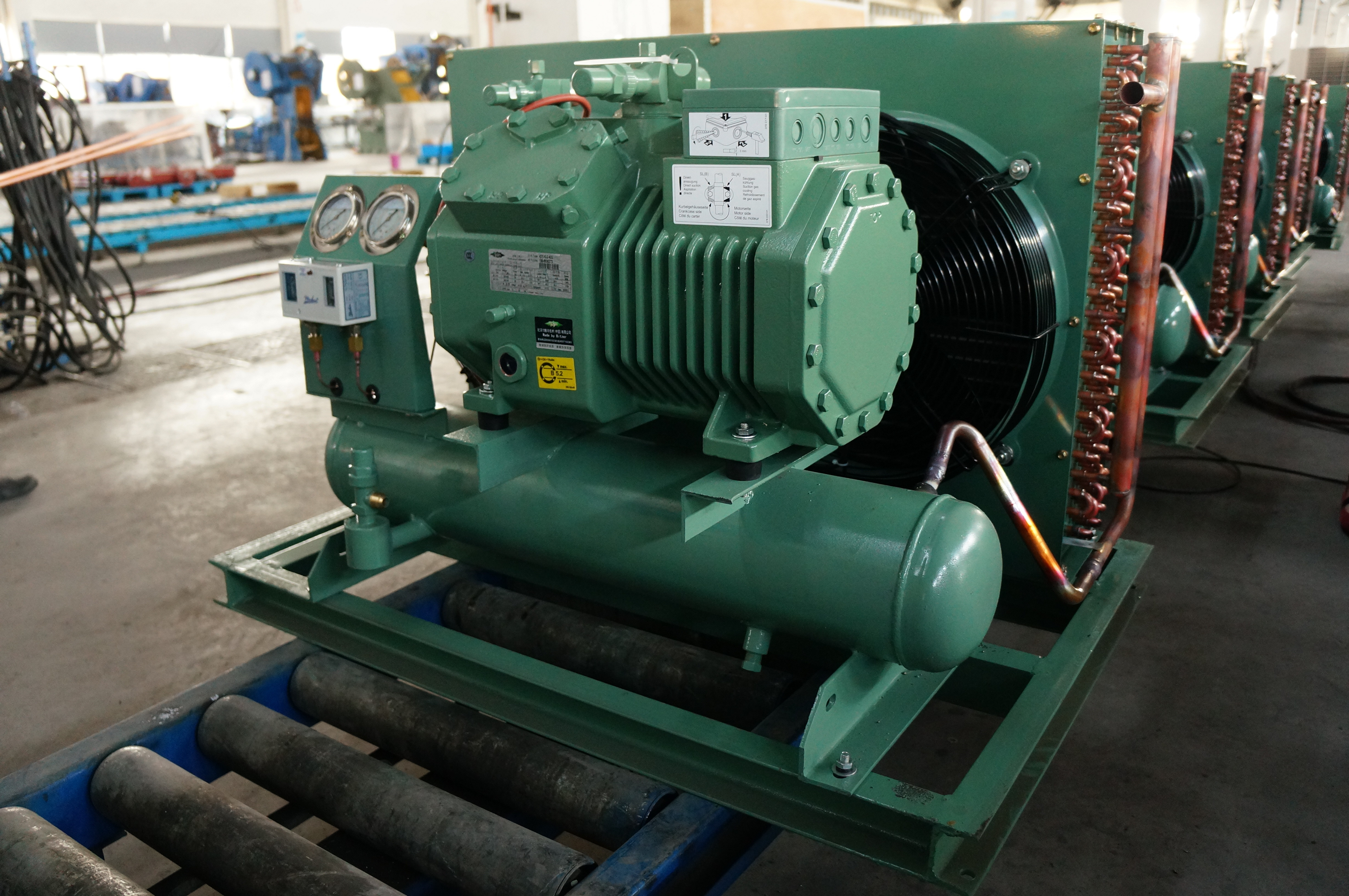5 Hp Refrigeration Cold Room Condensing Unit Piston design